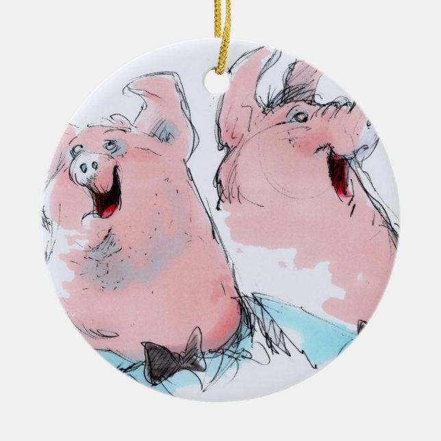 Pig Ornament (Front)