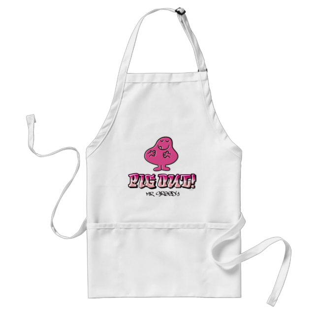 Pig Out! Standard Apron (Front)