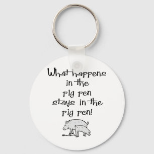 Pig Pen Keychain