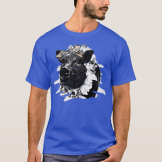 Pig Pork Piggy Piglet Boar Swine Hog Piglets Pink  T-Shirt