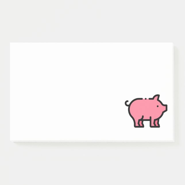 Pig Post-it Notes (Front)