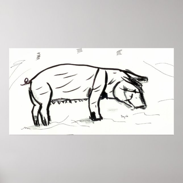 Pig Poster (Front)