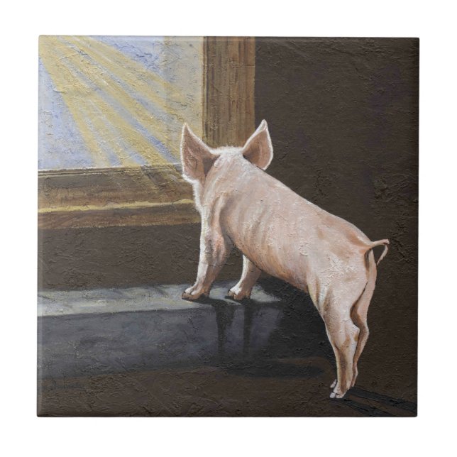 Pig Shadow Tile (Front)