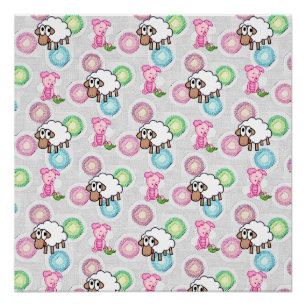 Pig Sheep Poster