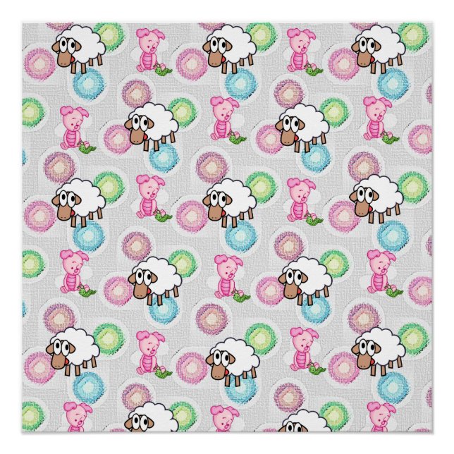 Pig Sheep Poster (Front)