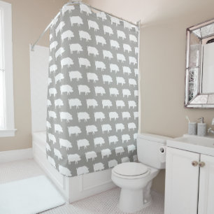 Pig Silhouettes Pattern