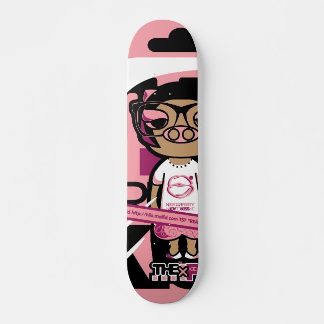 pig skateboard (Front)