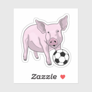 Pig Soccer player Soccer