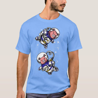 Pig Space Astronaut T-Shirt