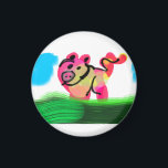 Pig spring  magnet<br><div class="desc">Pig spring</div>