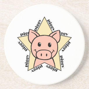 Pig Star Coaster