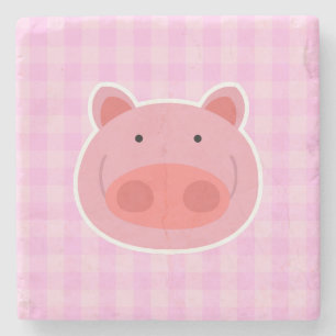 Pig Stone Coaster