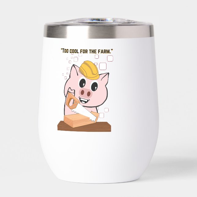 pig the carpenter quote (Front)