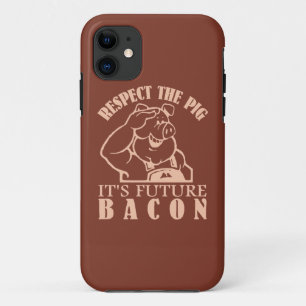 PIG TO BACON custom colour iPhone case