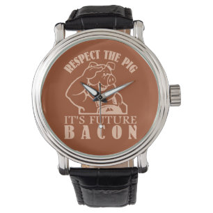 PIG TO BACON montres personnalisées