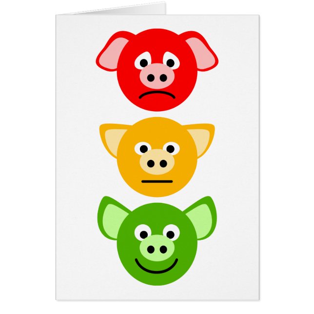 Pig Traffic Lights (Front)