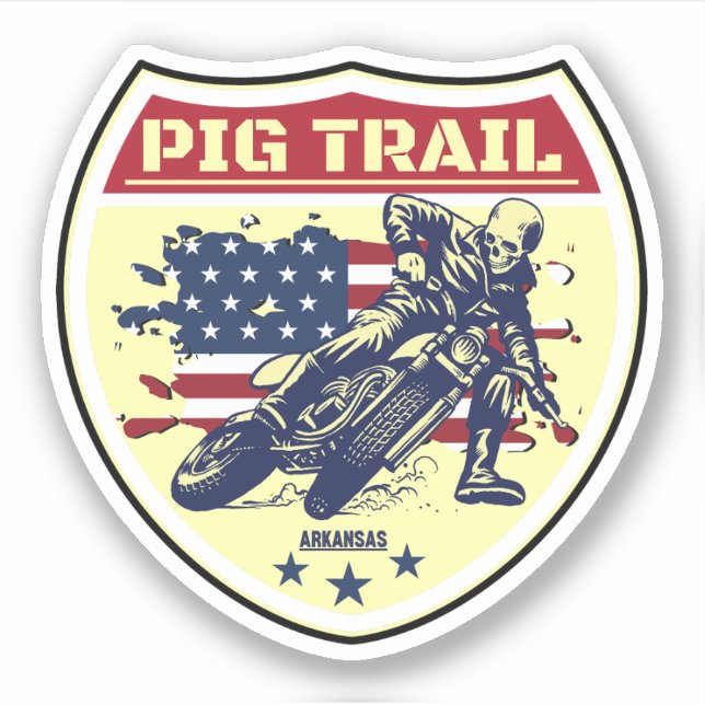 Pig Trail Scenic Byway arkansas motorcycle ride (Front)