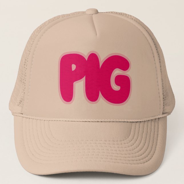 Pig Trucker Hat (Front)