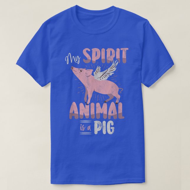 Pig Tshirts For Men Women Piggy Swine Pink Piggy P (Design Front)