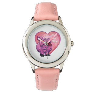 Pig Valentine's Day Watch