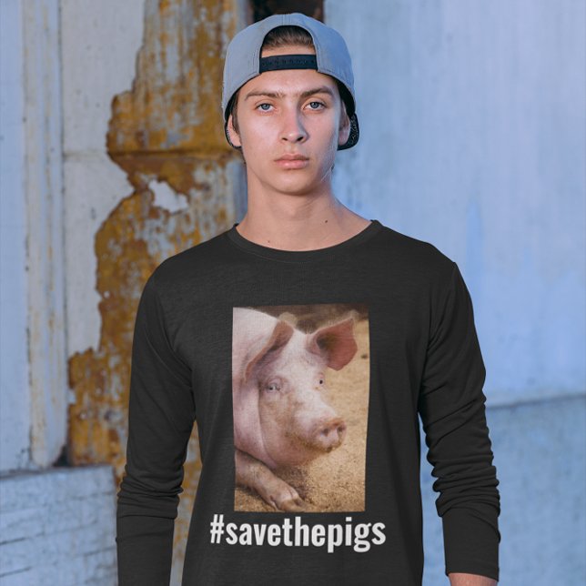 PIG VIGILS, VEGAN SAVE THE PIGS TEES (Creator Uploaded)