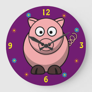 Pig Wall Clock