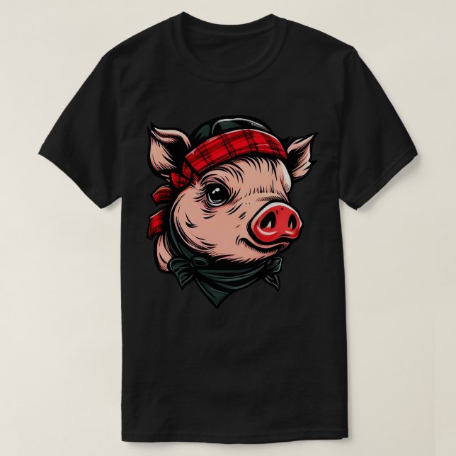 Pig with ana T-Shirt (Design Front)