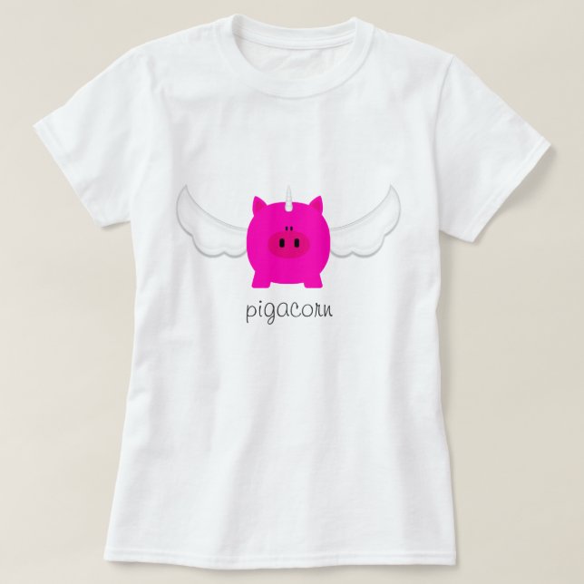 Pigacorn T-Shirt (Design Front)