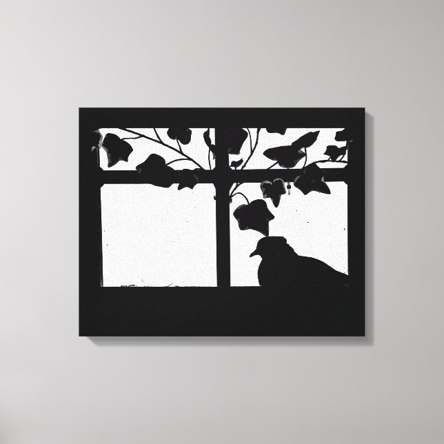 Pigeon at Rest Canvas Print (Front)