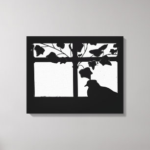 Pigeon at Rest Canvas Print