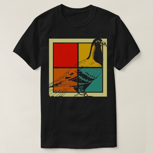 Pigeon Bird 8 T-Shirt (Design Front)