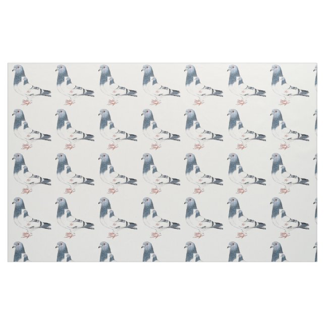 Pigeon Bird Art Fabric (Fat Quarter)