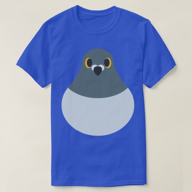 Pigeon Blob T-Shirt (Design Front)