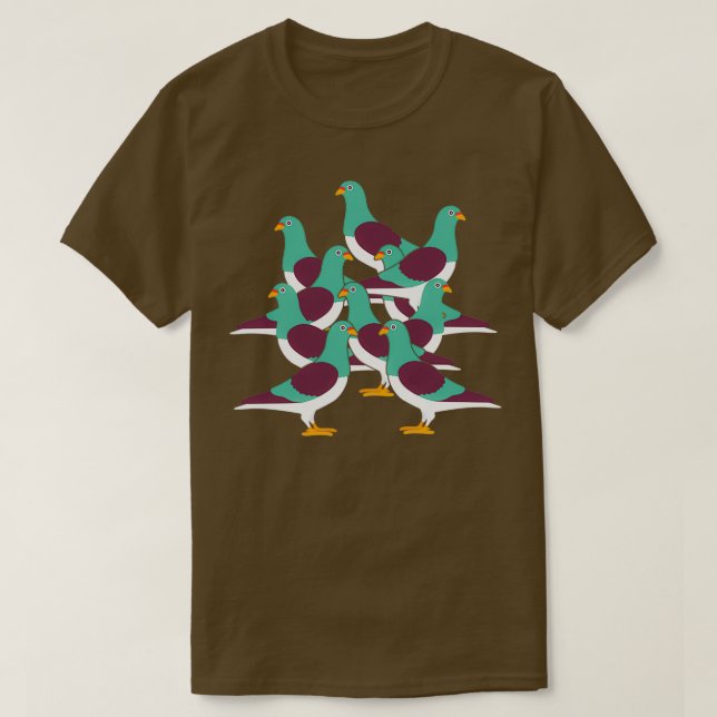 Pigeon Breeder 4 T-Shirt (Design Front)
