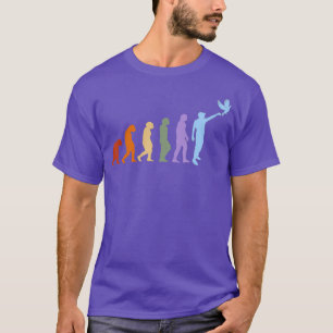 Pigeon breeder breeding pigeon racing Evolution T-Shirt