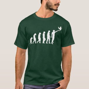 Pigeon breeder breeding pigeon racing Evolution T-Shirt