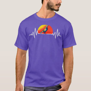 Pigeon breeder breeding pigeon racing heartbeat T-Shirt