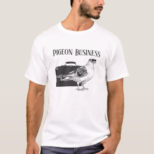 Pigeon Business (No Backpack) T-Shirt