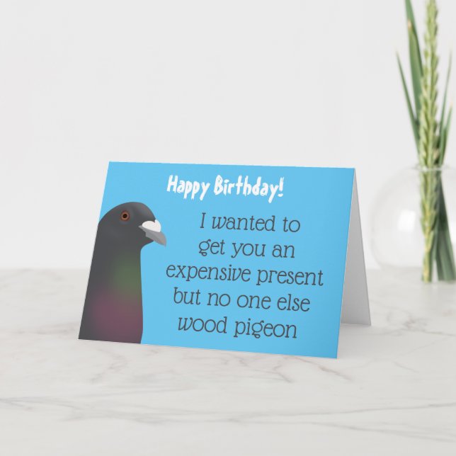 Pigeon Card (Front)