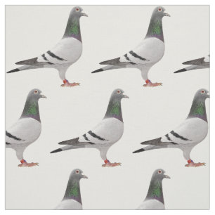 pigeon design fabric