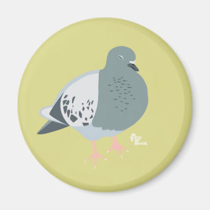 Pigeon Dreams Magnet