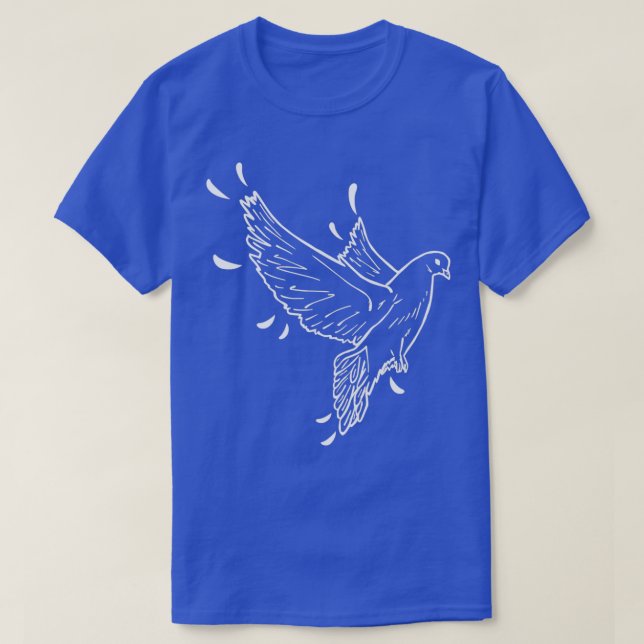Pigeon Fancier Bird Carrier Pigeon 25 T-Shirt (Design Front)