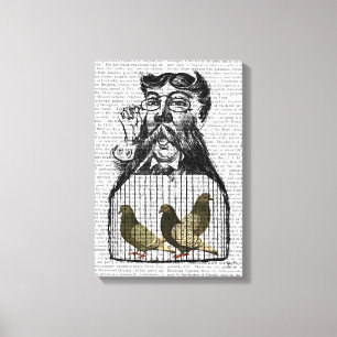 Pigeon Fancier Canvas Print