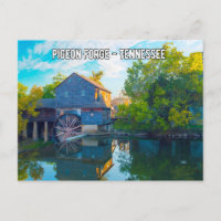 Pigeon Forge - Tennessee Postcard