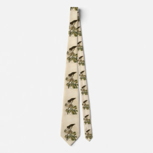 Pigeon Hawk (Merlin) - Audubon's Birds of America Tie
