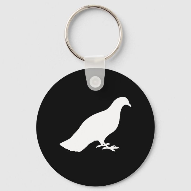 Pigeon Keychain (Front)