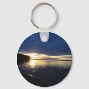 Pigeon Lake Keychain
