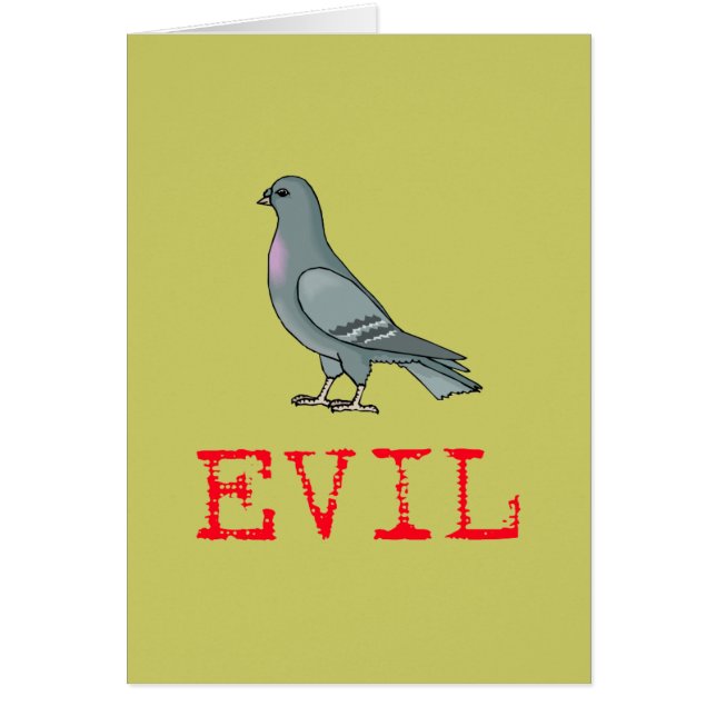 Pigeon mauvais (Devant)