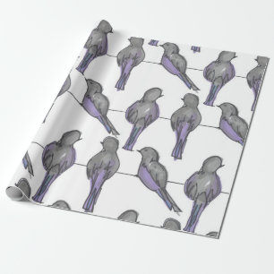 Pigeon Pals Print Wrapping Paper