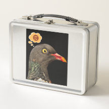 "Pigeon Pi" Bold Pigeon thinking about Pi